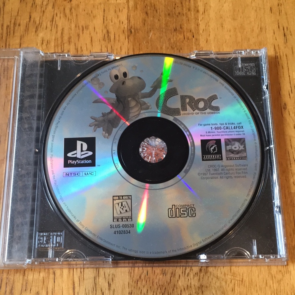 Croc: Legend of the Gobbos PlayStation 1